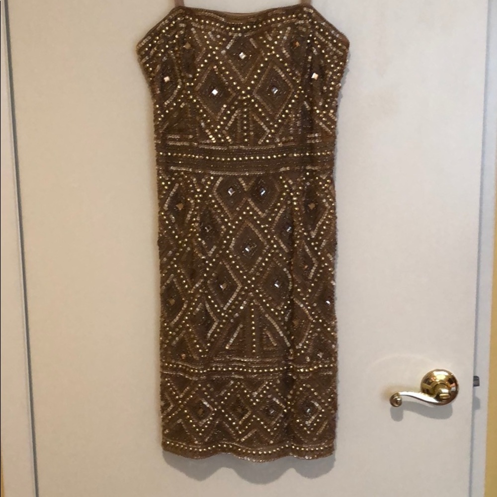 Adrianna Papell Sequin Party Dress